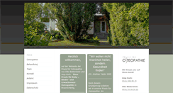 Desktop Screenshot of osteopathie-braunschweig.com